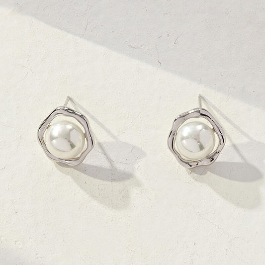 Timeless Pearl Stud Earrings