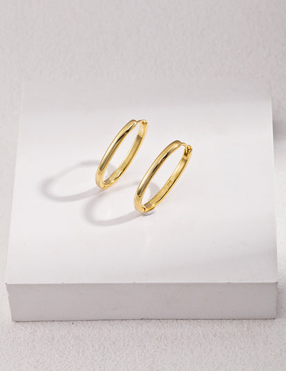 Classic Gold Hoop Earrings