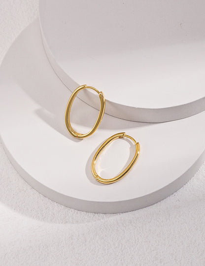 Classic Gold Hoop Earrings