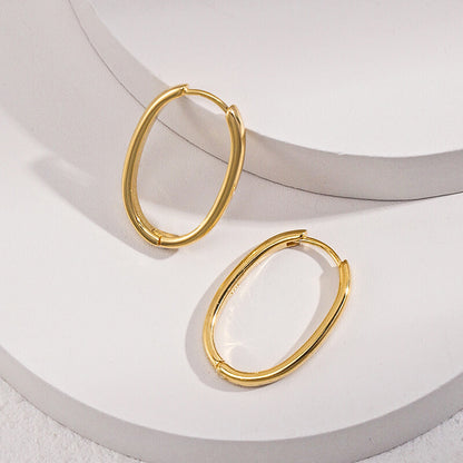 Classic Gold Hoop Earrings