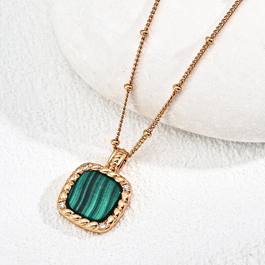 Malachite Glow Necklace